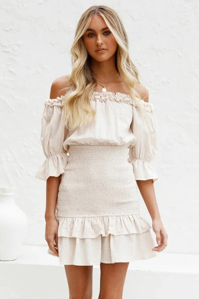 She Ruffle Dress