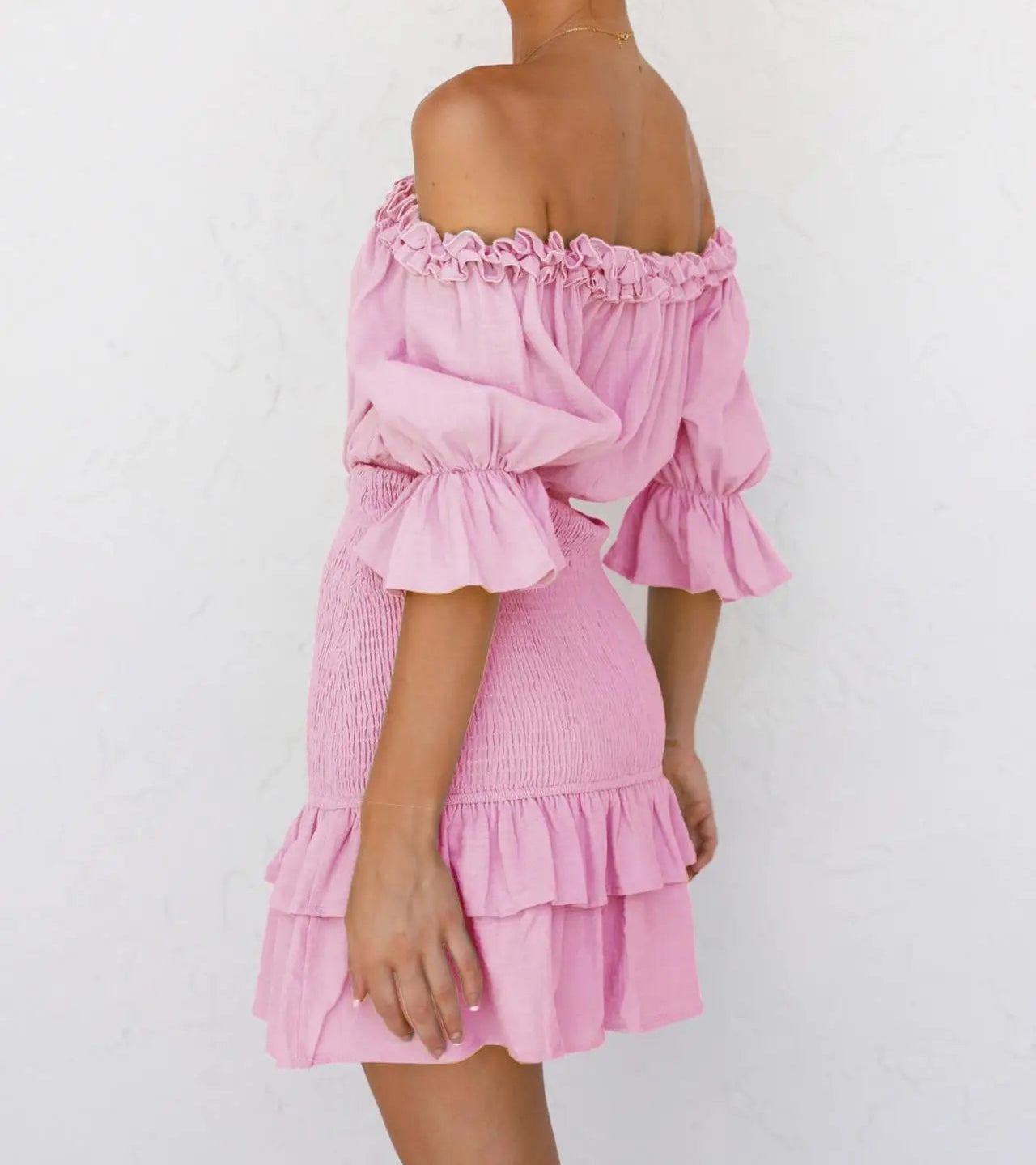 She Ruffle Dress