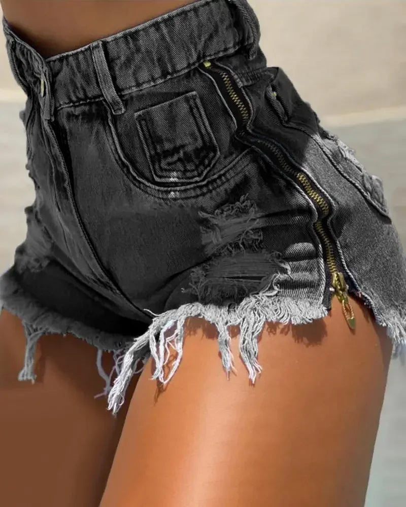 The Zipper shorts