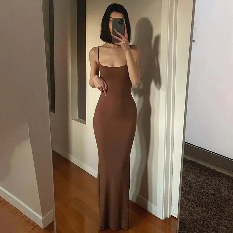 Satin Slip Dress