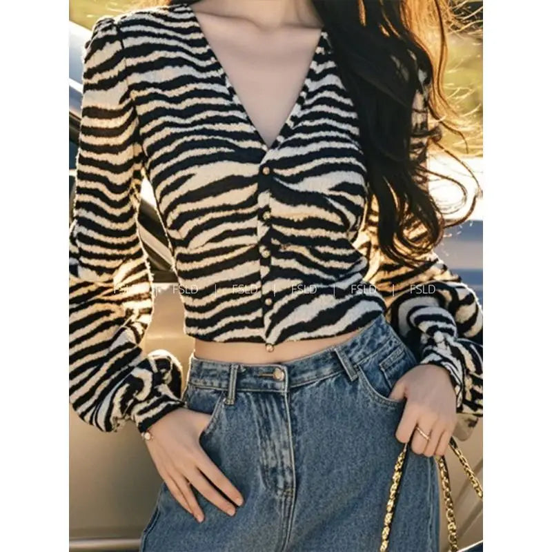 The Chic Zebra Top