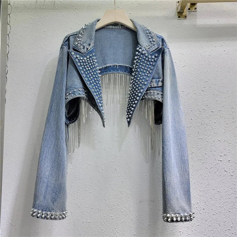 The Rivet Crop Jacket