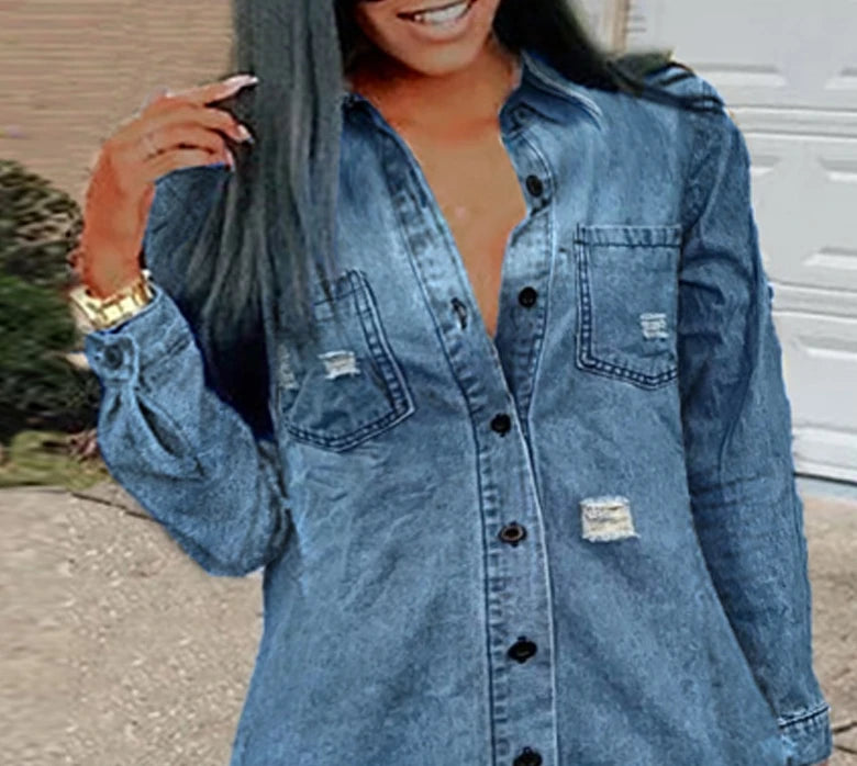 Rock that Denim Dress