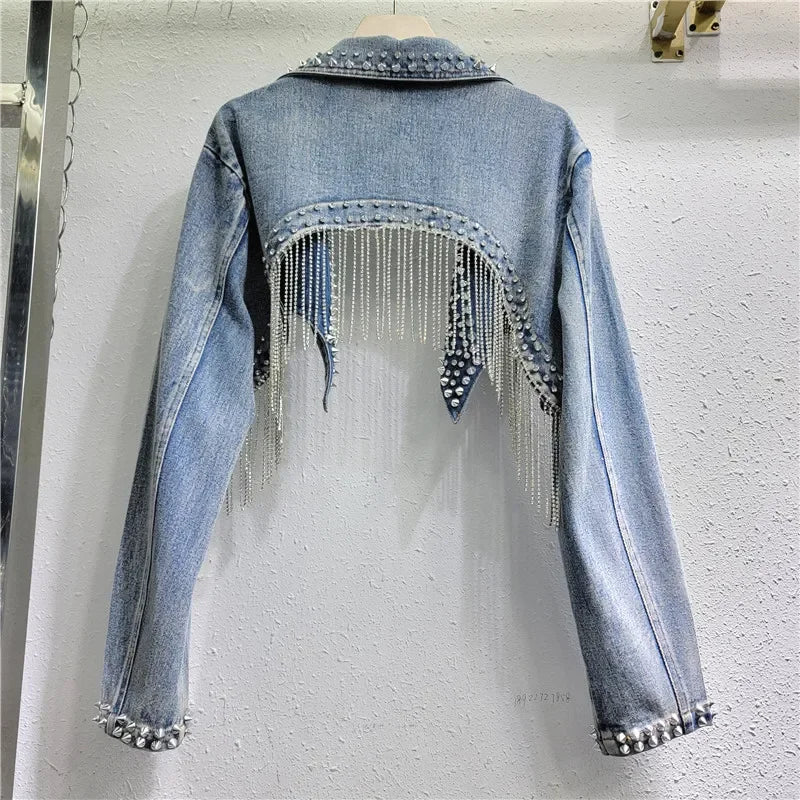 The Rivet Crop Jacket