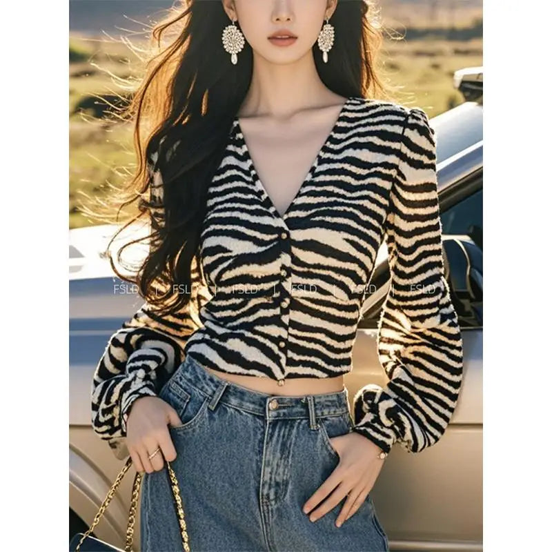 The Chic Zebra Top