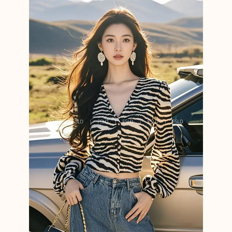 The Chic Zebra Top